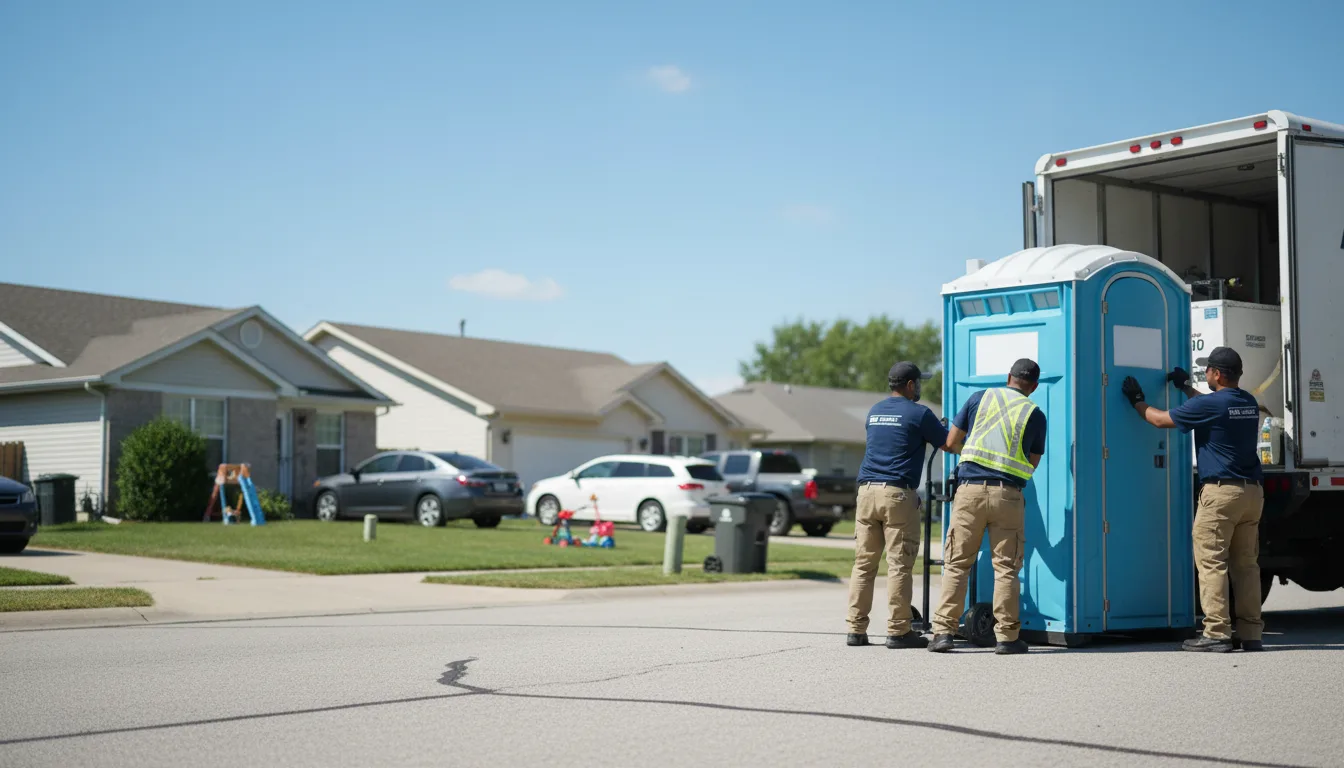 Standard Porta Potty Rentals in Robinson, PA near me
